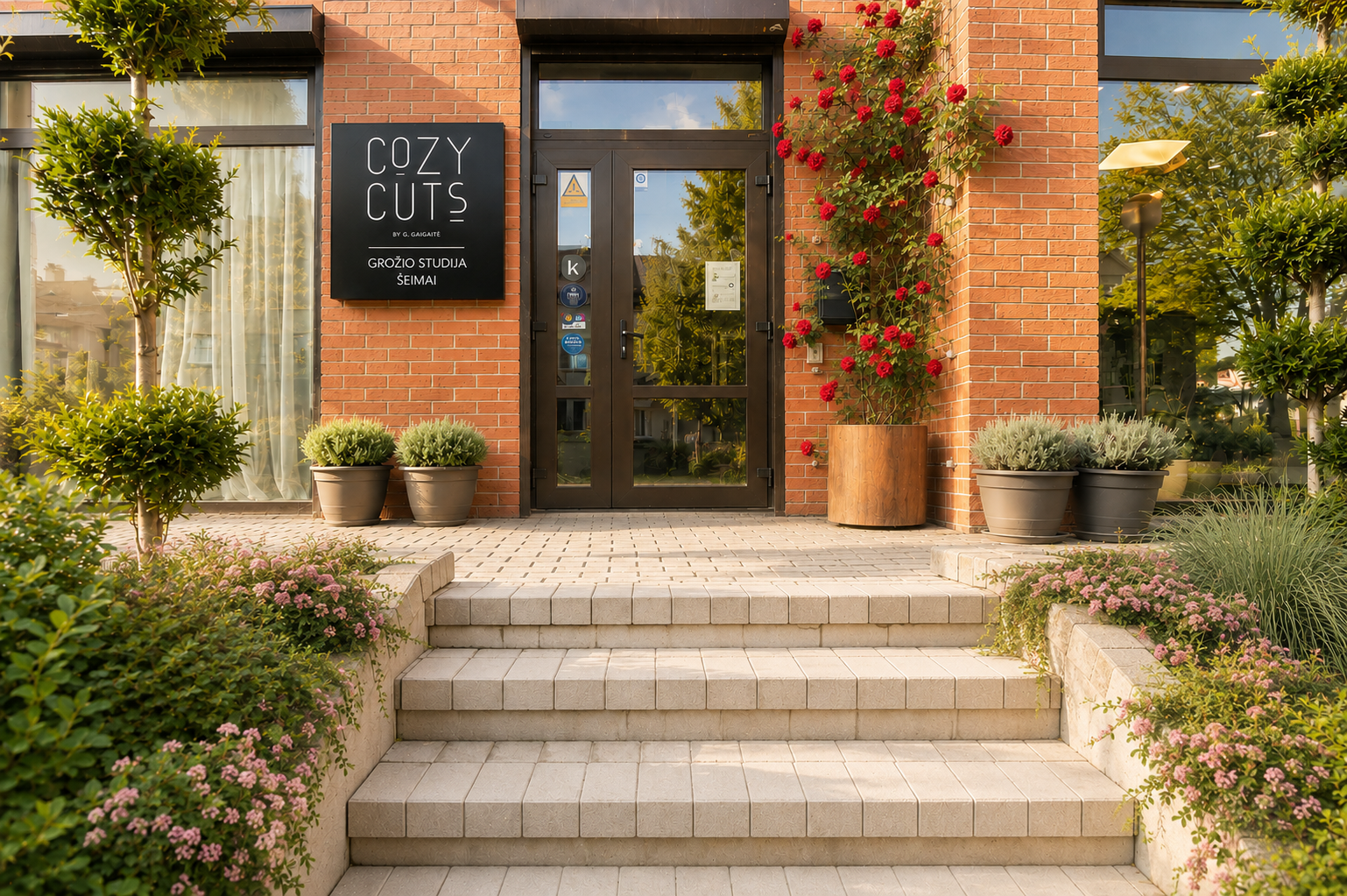 Cozy Cuts Beauty and Wellness studio in Vilnius